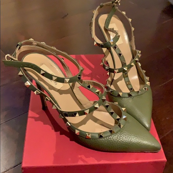 Green Valentino Shoes - Picture 3 of 3